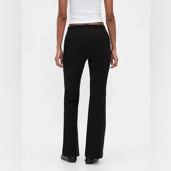 NEW! GAP Low Rise Double Knit Flare Pants - Multiple 🩷 #853797 - Picture 3 of 7